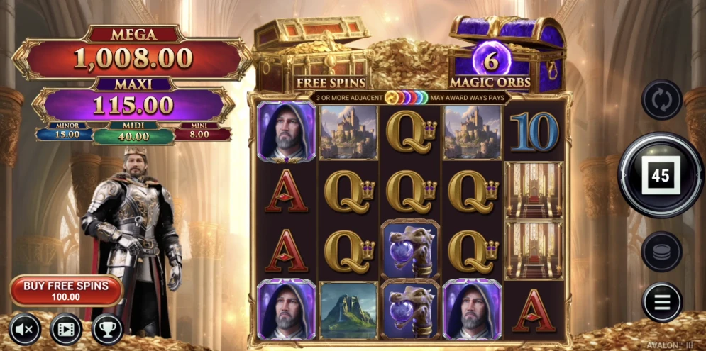Avalon 3 Slot